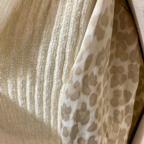 Jennifer Lopez Women's Faux Fur Collar Sweater Coat Jacket - Picture 10 of 13